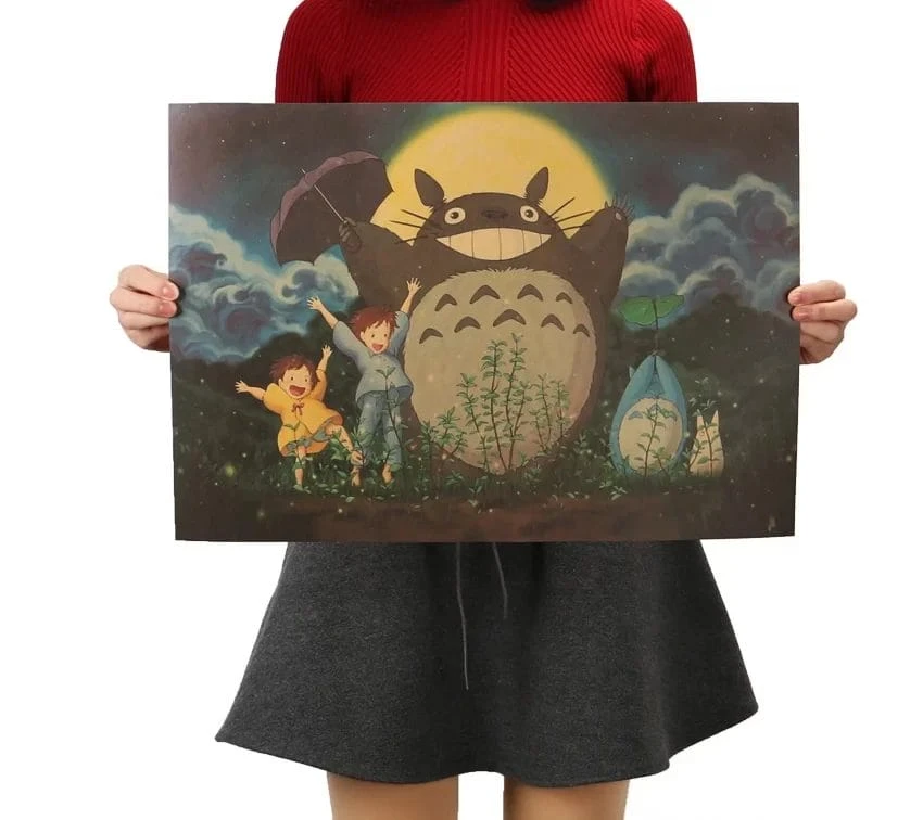 My Neighbor Totoro Kraft Paper Poster