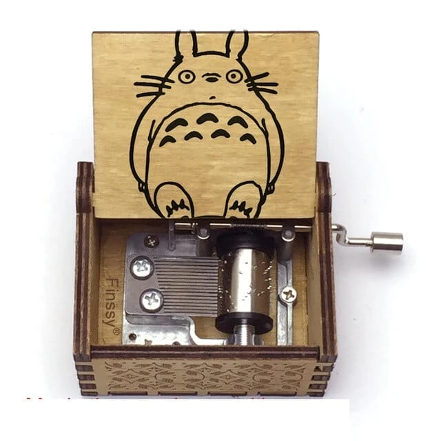 My Neighbor Totoro Tonari No Totoro Wooden Music Box 17 My Neighbor Totoro Tonari No Totoro Wooden Music Box - Image 17