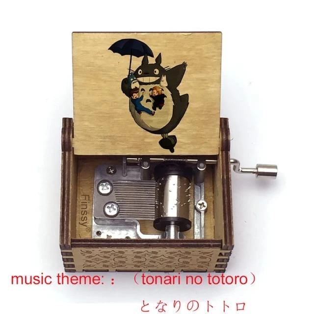 My Neighbor Totoro Tonari No Totoro Wooden Music Box 18 My Neighbor Totoro Tonari No Totoro Wooden Music Box - Image 18