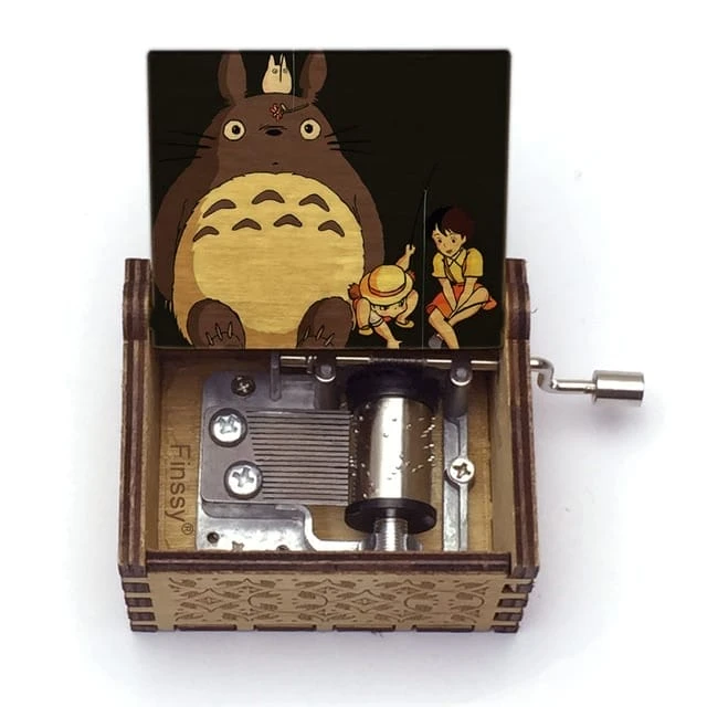 My Neighbor Totoro Tonari No Totoro Wooden Music Box 19 My Neighbor Totoro Tonari No Totoro Wooden Music Box - Image 19