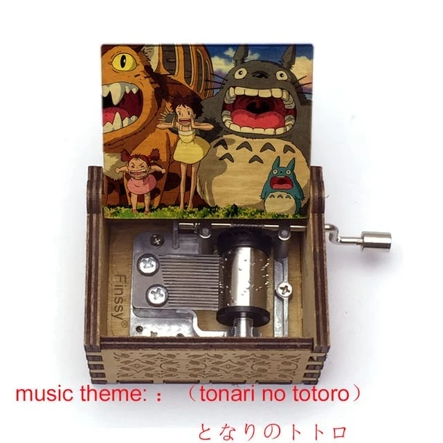 My Neighbor Totoro Tonari No Totoro Wooden Music Box 20 My Neighbor Totoro Tonari No Totoro Wooden Music Box - Image 20