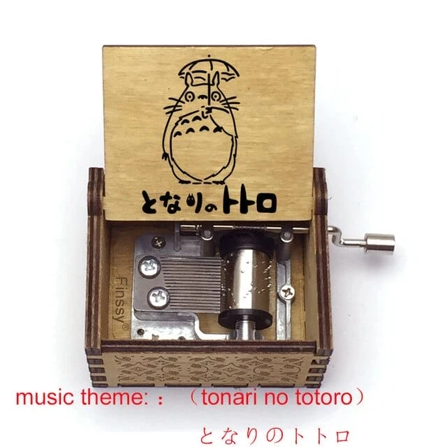 My Neighbor Totoro Tonari No Totoro Wooden Music Box 10 My Neighbor Totoro Tonari No Totoro Wooden Music Box - Image 10