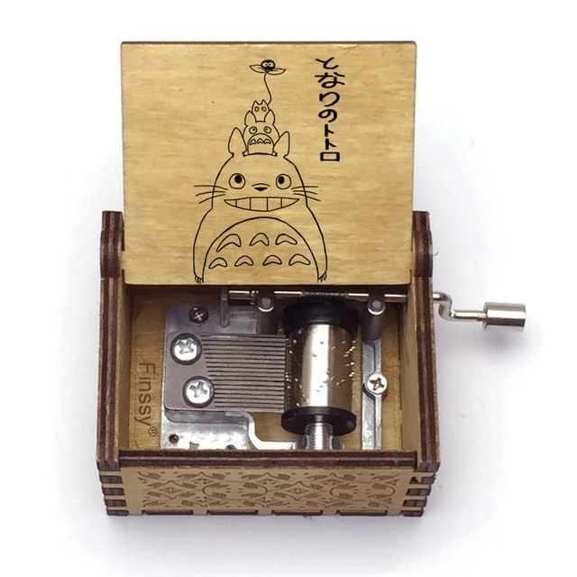 My Neighbor Totoro Tonari No Totoro Wooden Music Box 13 My Neighbor Totoro Tonari No Totoro Wooden Music Box - Image 13
