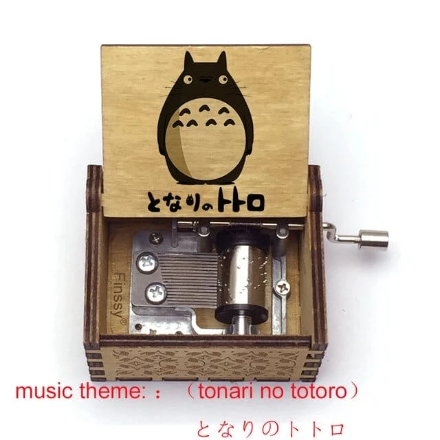 My Neighbor Totoro Tonari No Totoro Wooden Music Box 15 My Neighbor Totoro Tonari No Totoro Wooden Music Box - Image 15