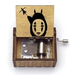 Spirited Away Wooden Music Box Vintage Style -Ghibli Wooden Hand ed Music Box chihiro color print Spirited Away music theme always with me Home.jpg 640x640 35