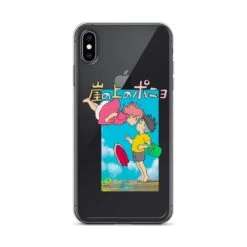 Ponyo On The Cliff By The Sea Poster IPhone Case -Ghibli mockup 11d8a8c7