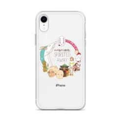 Spirited Away Compilation Characters IPhone Case -Ghibli mockup 190bb58d