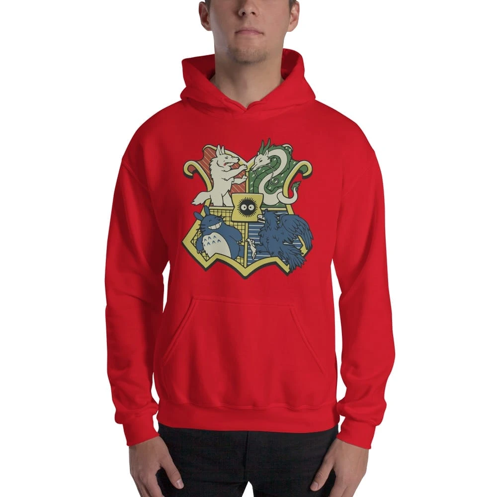 Studio Ghibli Characters As Hogwarts House Hoodie Unisex 11 Studio Ghibli Characters As Hogwarts House Hoodie Unisex - Image 11