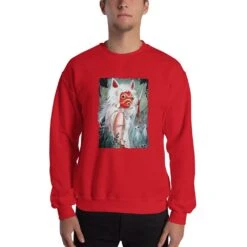 Princess Mononoke – Forest Guardian Sweatshirt Unisex -Ghibli mockup 28a9ea71 1