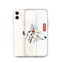 Princess Mononoke – San And The Wolf IPhone Case -Ghibli mockup 2c8604e1