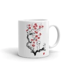 Princess Mononoke – Tree Spirits On The Cherry Blossom Coffee Mug -Ghibli mockup 2dd9ef2d 1
