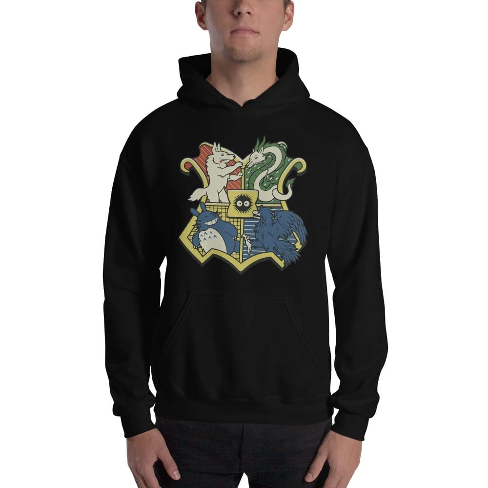 Studio Ghibli Characters As Hogwarts House Hoodie Unisex 8 Studio Ghibli Characters As Hogwarts House Hoodie Unisex - Image 8