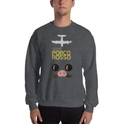 Porco Rosso Sweatshirt Unisex -Ghibli mockup 3ce34e7a 1
