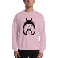 My Neighbor Totoro Black & White Sweatshirt Unisex 30 My Neighbor Totoro Black & White Sweatshirt Unisex -Ghibli mockup 3f25de5e 1