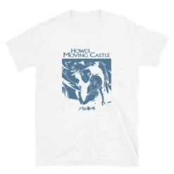 Howl’s Moving Castle Black & White T Shirt Unisex