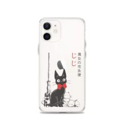 Kiki’s Delivery Service – Jiji Family IPhone Case -Ghibli mockup 4c54af01