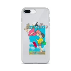 Ponyo On The Cliff By The Sea Poster IPhone Case -Ghibli mockup 4d2c2b9a