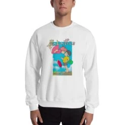 Ponyo On The Cliff By The Sea Poster Sweatshirt Unisex -Ghibli mockup 53c1ff27