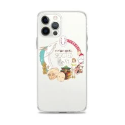 Spirited Away Compilation Characters IPhone Case -Ghibli mockup 557cd31d