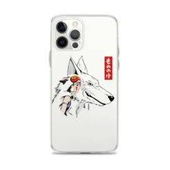 Princess Mononoke – San And The Wolf IPhone Case