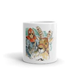 Princess Mononoke – Ashitaka Water Color Mug