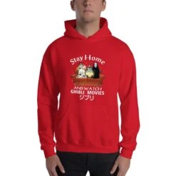 Stay Home And Watch Ghibli Movie Hoodie Unisex -Ghibli mockup 712932bc 1