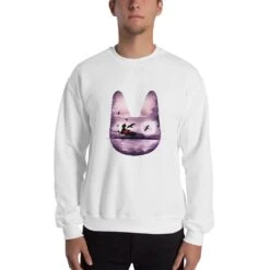 Kiki’s Delivery Service – Purple Jiji Sweatshirt Unisex
