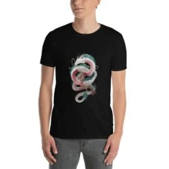 Spirited Away – Haku Dragon T Shirt Unisex -Ghibli mockup 877af066