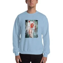 Princess Mononoke – Forest Guardian Sweatshirt Unisex -Ghibli mockup 925e73af