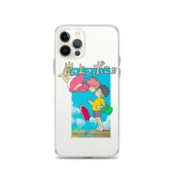 Ponyo On The Cliff By The Sea Poster IPhone Case -Ghibli mockup 94e977a4