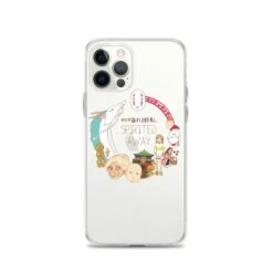 Spirited Away Compilation Characters IPhone Case -Ghibli mockup 968108fa