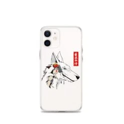 Princess Mononoke – San And The Wolf IPhone Case -Ghibli mockup 9987ed44