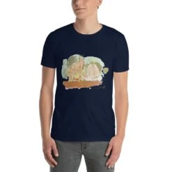 My Neighbor Totoro – Mei & Satsuki Water Color T Shirt -Ghibli mockup 9b85ac93 1