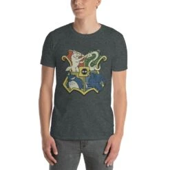 Studio Ghibli Characters As Hogwarts House T Shirt Unisex -Ghibli mockup a29dbcbc 1