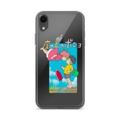 Ponyo On The Cliff By The Sea Poster IPhone Case -Ghibli mockup a4ebc6c7