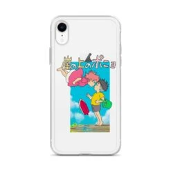 Ponyo On The Cliff By The Sea Poster IPhone Case -Ghibli mockup a7c9e549