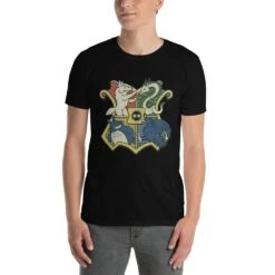 Studio Ghibli Characters As Hogwarts House T Shirt Unisex -Ghibli mockup ab8e2e98