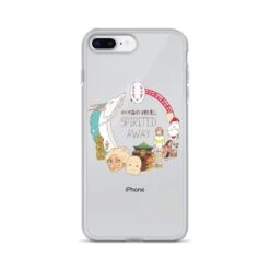 Spirited Away Compilation Characters IPhone Case -Ghibli mockup ac0b7f38