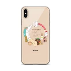 Spirited Away Compilation Characters IPhone Case -Ghibli mockup b1865b2b
