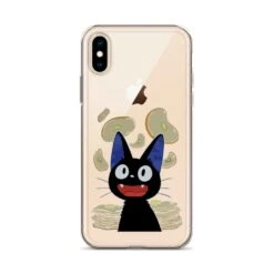 Kiki’s Delivery Service – Jiji & Pancake IPhone Case -Ghibli mockup b3f1dc31