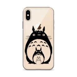 My Neighbor Totoro Black & White IPhone Case 38 My Neighbor Totoro Black & White IPhone Case -Ghibli mockup b6e2e73f