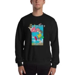 Ponyo On The Cliff By The Sea Poster Sweatshirt Unisex -Ghibli mockup b71907dc 1