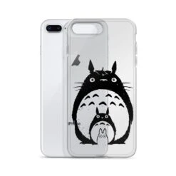 My Neighbor Totoro Black & White IPhone Case 31 My Neighbor Totoro Black & White IPhone Case -Ghibli mockup b894d438
