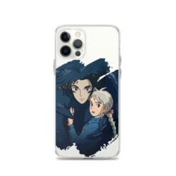 Howl And Sophia IPhone Case -Ghibli mockup bb727937