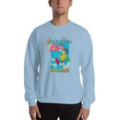 Ponyo On The Cliff By The Sea Poster Sweatshirt Unisex -Ghibli mockup c122dd75 1