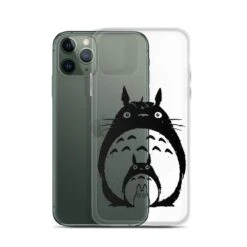 My Neighbor Totoro Black & White IPhone Case 24 My Neighbor Totoro Black & White IPhone Case -Ghibli mockup e04c18e4