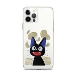 Kiki’s Delivery Service – Jiji & Pancake IPhone Case -Ghibli mockup f8981204