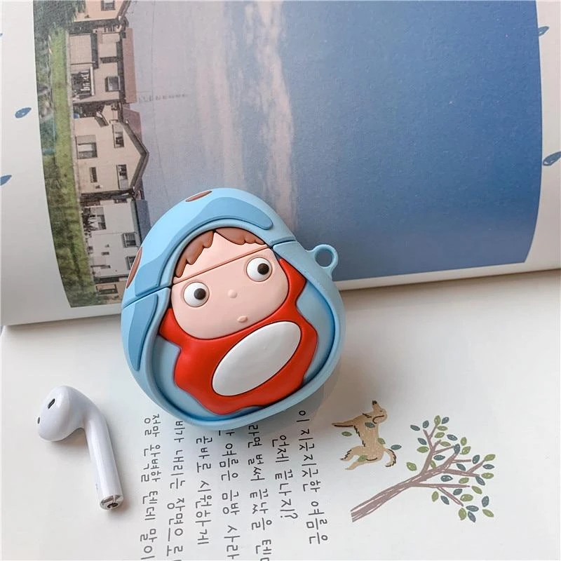 Ponyo On The Cliff Airpods Case 1 Ponyo On The Cliff Airpods Case