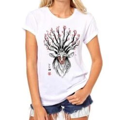 Princess Mononoke Forest Spirit Shishigami T Shirt -Ghibli productimage263807246 2nd 1