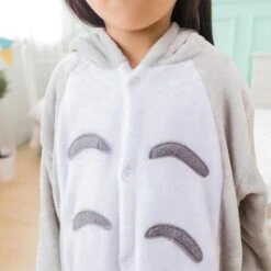 Totoro Onesie Pajama For Kid 11 Totoro Onesie Pajama For Kid -Ghibli productimage414227593 2nd
